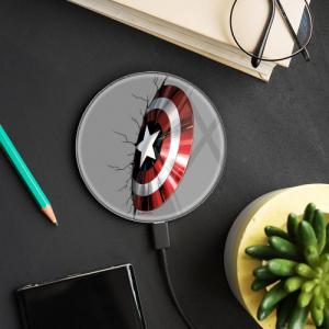 Ładowarka Babaco Kapitan Ameryka 023 Indukcyjna 2 A (MCHWCAPAM001) 8