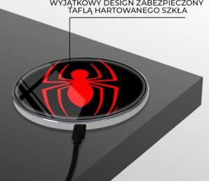 Ładowarka Babaco Spider Man 018 Indukcyjna 2 A (MCHWSPIDERM004) 5