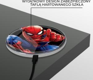 Ładowarka Babaco Spider Man 022 Indukcyjna 2 A (MCHWSPIDERM003) 5