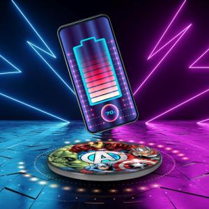 Ładowarka Babaco Avengers 002 Indukcyjna 2 A (MCHWAVEN006) 11