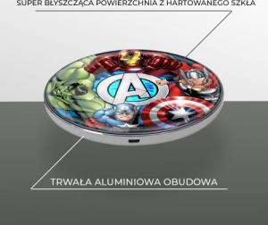 Ładowarka Babaco Avengers 002 Indukcyjna 2 A (MCHWAVEN006) 3