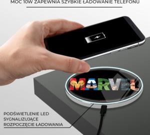 Ładowarka Babaco Marvel 011 Indukcyjna 2 A (MCHWMV004) 4