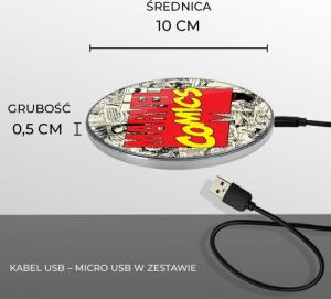 Ładowarka Babaco Marvel 004 Indukcyjna 2 A (MCHWMV003) 2