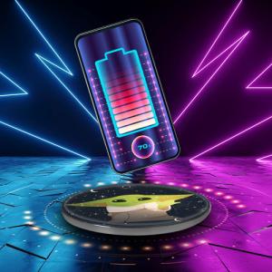 Ładowarka Babaco Baby Yoda 024 Indukcyjna 2 A (SWCHWBYODA008) 11