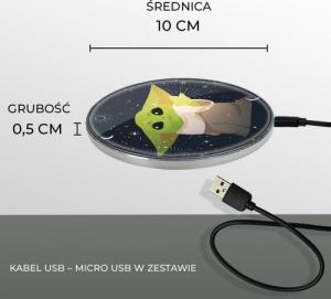 Ładowarka Babaco Baby Yoda 024 Indukcyjna 2 A (SWCHWBYODA008) 2