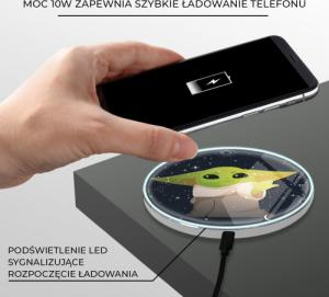 Ładowarka Babaco Baby Yoda 024 Indukcyjna 2 A (SWCHWBYODA008) 4