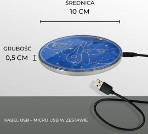 Ładowarka Babaco Baby Yoda 023 Indukcyjna 2 A (SWCHWBYODA007) 2