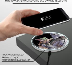 Ładowarka Babaco Baby Yoda 019 Indukcyjna 2 A (SWCHWBYODA006) 4