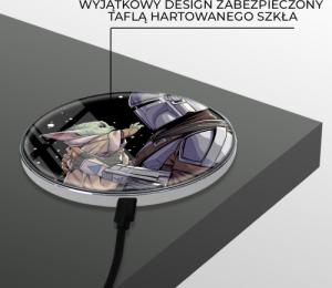 Ładowarka Babaco Baby Yoda 019 Indukcyjna 2 A (SWCHWBYODA006) 5