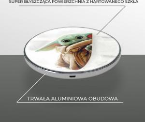 Ładowarka Babaco Baby Yoda 016 Indukcyjna 2 A (SWCHWBYODA004) 2