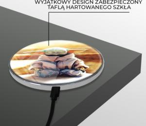 Ładowarka Babaco Baby Yoda 015 Indukcyjna 2 A (SWCHWBYODA003) 5