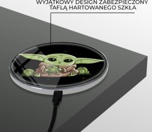 Ładowarka Babaco Baby Yoda 014 Indukcyjna 2 A (SWCHWBYODA002) 5