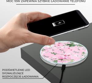 Ładowarka Babaco Kwiaty 036 Indukcyjna 2 A (BCHWFLOW036) 4