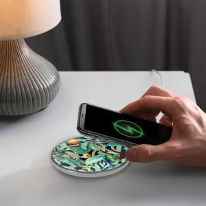 Ładowarka Babaco Kwiaty 058 Indukcyjna 2 A (BCHWFLOW058) 7