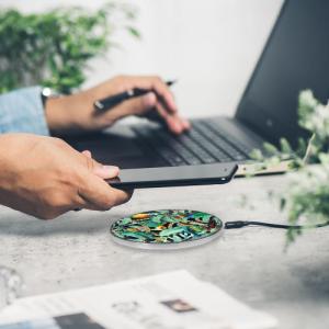 Ładowarka Babaco Kwiaty 058 Indukcyjna 2 A (BCHWFLOW058) 9