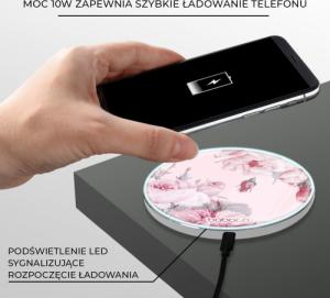 Ładowarka Babaco Kwiaty 050 Indukcyjna 2 A (BCHWFLOW050) 4