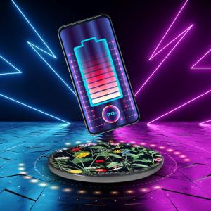 Ładowarka Babaco Kwiaty 041 Indukcyjna 2 A (BCHWFLOW041) 11