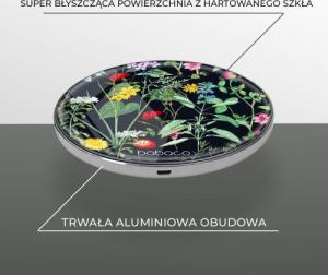 Ładowarka Babaco Kwiaty 041 Indukcyjna 2 A (BCHWFLOW041) 3