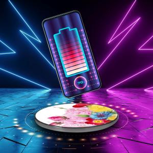 Ładowarka Babaco Kwiaty 056 Indukcyjna 2 A (BCHWFLOW056) 11