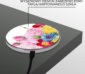 Ładowarka Babaco Kwiaty 056 Indukcyjna 2 A (BCHWFLOW056) 5