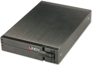 Kieszeń Lindy na dwa dyski 2.5", RAID, USB 3.0 (43125) 3