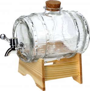 Kadax KADAX Beczułka szklana z kranikiem 1,5L pakiet 2sz 4