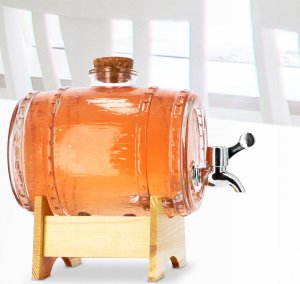 Kadax KADAX Beczułka szklana z kranikiem 1,5L pakiet 2sz 6