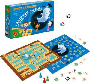 Alexander Gra planszowa Łowcy skarbów/Labirynt duchów 2