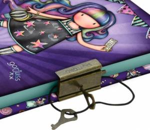 Santoro Zamykany Notes Gorjuss Fairground Up and Away 2