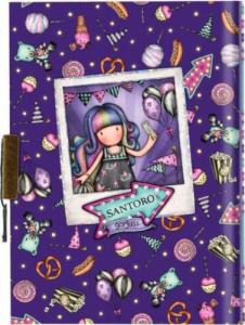 Santoro Zamykany Notes Gorjuss Fairground Up and Away 5