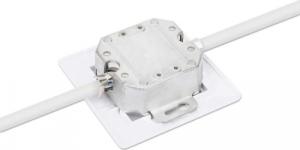 Intellinet Network Solutions Intellinet Gniazdo sieciowe podtynkowe 2x RJ45 Cat6 10G, STP, białe 6