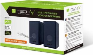 Głośniki komputerowe Techly 2.0 6W USB 6