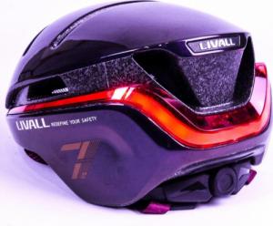 Livall Livall EVO21 Smart Kask Rowerowy LED/SOS 54-58cm Fioletowy 1