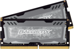 Pamięć do laptopa Ballistix Sport LT DDR4 SODIMM 2x8GB 2400MHz CL16 (BLS2C8G4S240FSDK) 1