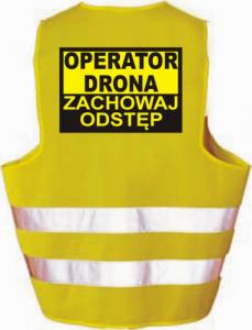 libres Kamizelka Odblaskowa Ostrzegawcza Operator Drona 1