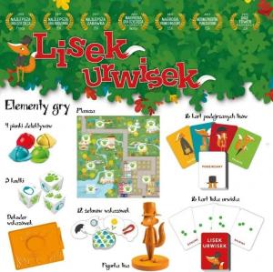 Nasza Księgarnia Gra planszowa Lisek Urwisek 2