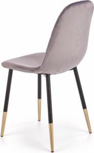 Halmar WNĘTRZARSKIE K379 krzesło popielaty (1p=4szt) 6