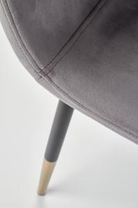 Halmar WNĘTRZARSKIE K379 krzesło popielaty (1p=4szt) 9