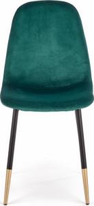 Halmar WNĘTRZARSKIE K379 krzesło ciemny zielony (1p=4szt) 10