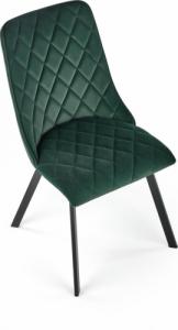 Halmar WNĘTRZARSKIE K450 krzesło ciemny zielony (1p=4szt) 5