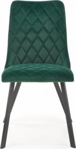 Halmar WNĘTRZARSKIE K450 krzesło ciemny zielony (1p=4szt) 9