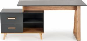 Biurko Halmar Sergio XL Antracytowe 150 cm x 60 cm 7