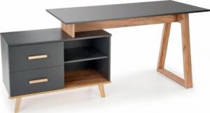 Biurko Halmar Sergio XL Antracytowe 150 cm x 60 cm 10