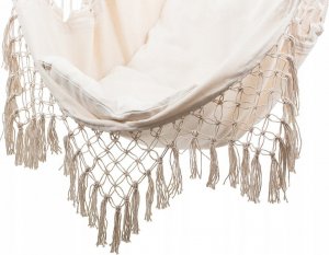 Verk Hamak brazylijski fotel wiszący z poduszkami bujak uniwersalny 8