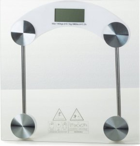 Waga łazienkowa Verk Elektroniczna waga łazienkowa 180 kg szklana lcd uniwersalny 1