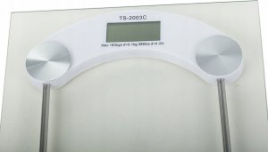Waga łazienkowa Verk Elektroniczna waga łazienkowa 180 kg szklana lcd uniwersalny 3