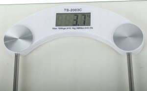 Waga łazienkowa Verk Elektroniczna waga łazienkowa 180 kg szklana lcd uniwersalny 4