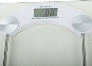 Waga łazienkowa Verk Elektroniczna waga łazienkowa 180 kg szklana lcd uniwersalny 5