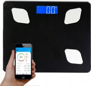 Waga łazienkowa Verk Analityczna waga łazienkowa bluetooth 180kg szkło uniwersalny 1