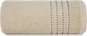 Eurofirany Gruby bawełniany ręcznik Fiore 50x90 500g/m2 Eurofirany (Beżowy) uniwersalny 1